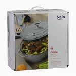 KELA-Naczynie żeliwne 9,3 l owalne jasnoszare Cali - 7