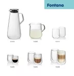 KELA-Zestaw szklanek do latte macchiato2el.Fontana - 4