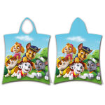 Ręcznik bawełniany ponczo z kapturem 50x115 Psi Patrol 159 - 2