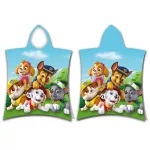 Ręcznik bawełniany ponczo z kapturem 50x115 Psi Patrol 159 - 2