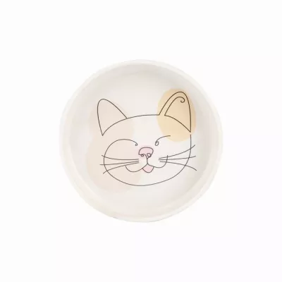 MC-Miska na karmę dla kota 13cm. Abstract