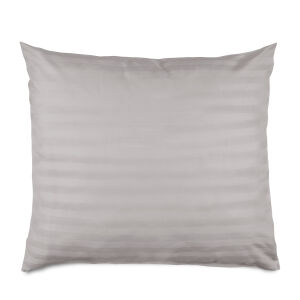 Poszewka satyna bambusowo-bawełniana STRIPE GREY/50x60