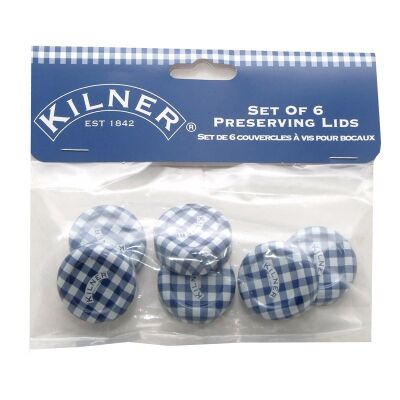 KIL-Zestaw 6 pokrywek 6x30mm, Made In England