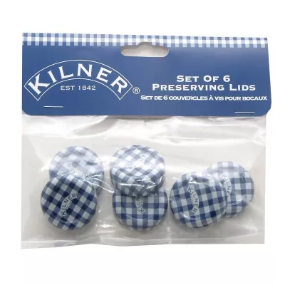 KIL-Zestaw 6 pokrywek 6x30mm, Made In England