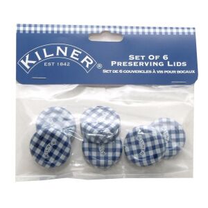 KIL-Zestaw 6 pokrywek 6x30mm, Made In England