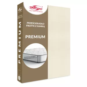 Prześcieradło frotte z gumką 022/210/220x200 PREMIUM