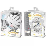 Pościel bawełna 100x135 + 40x60 Zebra - 3