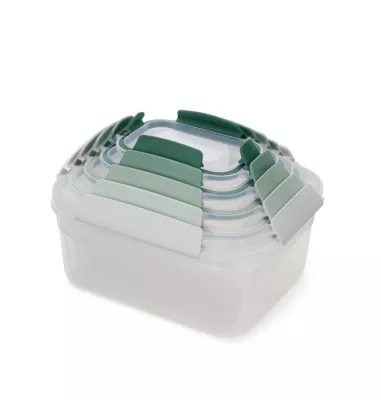 JJ-Zestaw 5 pojemników Nest Lock Sage