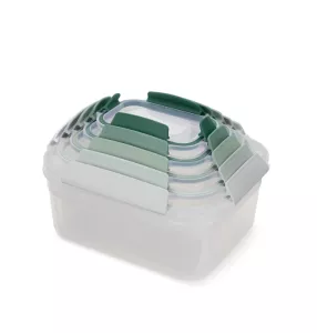 JJ-Zestaw 5 pojemników Nest Lock Sage