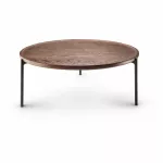 SAVOYE table top ø90 cm, stained oak - 3