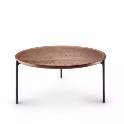 SAVOYE table top ø90 cm, stained oak