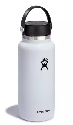 HF-Butelka 32oz Wide Mouth 2.0 Flex Cap White