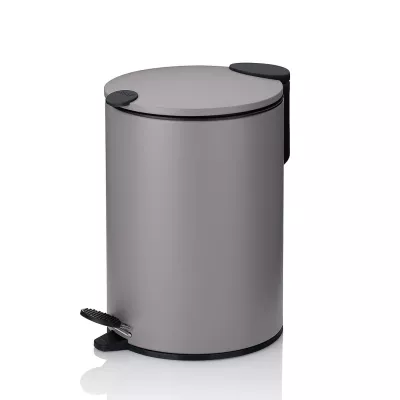 KELA-Kosz stalowy na śmieci 3 l jasnoszary Mats