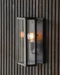Lampa ścienna EOS OUTDOOR czarna loft Nordal - 7