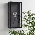 Lampa ścienna EOS OUTDOOR czarna loft Nordal - 2