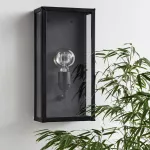 Lampa ścienna EOS OUTDOOR czarna loft Nordal - 2