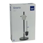 KELA-Stojak WC+szczotka toaletowa antracyt Sinerio - 6