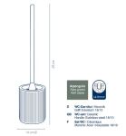 KELA-Szczotka toaletowa alpejska zieleń Ava - 3