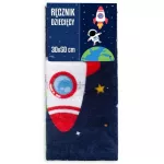 Ręcznik przedszkolny dla dziecka 30x50 Kosmos - 3