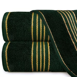 Ręcznik D Bawełna 100% Tiwano Zieleń Butelkowa (W) 30x50