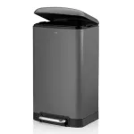 KELA-Kosz na śmieci 30 l szary Davino - 2