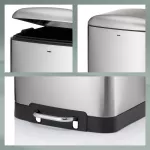 KELA-Kosz na śmieci 30 l szary Davino - 5