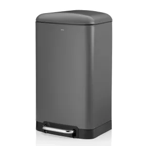 KELA-Kosz na śmieci 30 l szary Davino