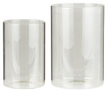 Zestaw 2 lampionów z uchwytem z plecionki bambusowej Ib Laursen - 2