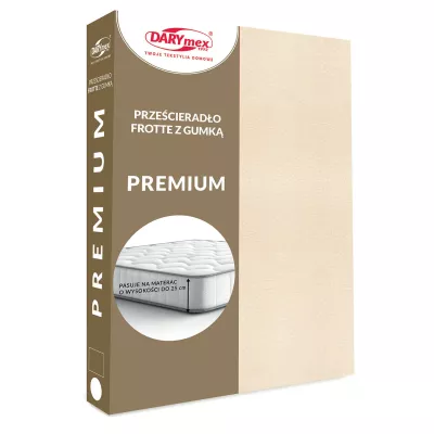 Prześcieradło frotte z gumką 047/170/180x200 PREMIUM
