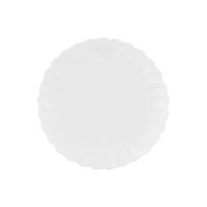 PK-Talerz na ciasto biały Luxe