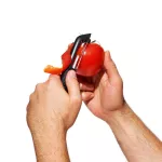 OXO-Obieraczka ząbkowana prosta, czarna, Good Grip - 8