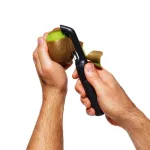 OXO-Obieraczka ząbkowana prosta, czarna, Good Grip - 10