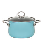 Zestaw garnków ceramicznych  3-częściowy Riess Kristalblau - 6