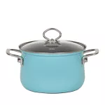 Zestaw garnków ceramicznych  3-częściowy Riess Kristalblau - 6