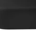 Prześcieradło satyna bawełniana czarny 04000966/160x220 - 2