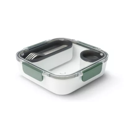 BB-Lunch box kwadratowy, oliwkowy