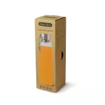 BB-Butelka szklana na wodę 600ml, pomarańczowa - 2