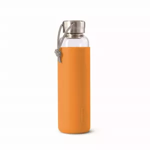 BB-Butelka szklana na wodę 600ml, pomarańczowa