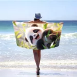 Ręcznik plażowy mikrofibra 100x180 H144 - 2