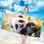 Ręcznik plażowy mikrofibra 100x180 H144 - 6