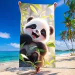 Ręcznik plażowy mikrofibra 100x180 H144 - 4