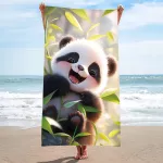 Ręcznik plażowy mikrofibra 100x180 H144 - 3