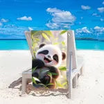 Ręcznik plażowy mikrofibra 100x180 H144 - 5