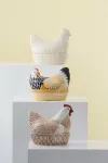MC-Pojemnik Kura ceramiczna do przechowywania jaj - 8