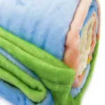 Koc polarowy 150x200 Świnka Peppa (coral) - 2