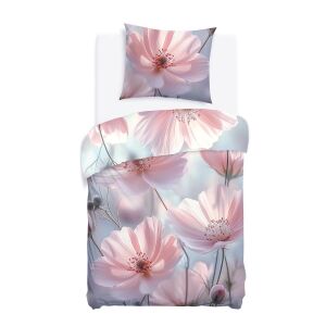 Pościel satyna bawełniana 12417/140x200+1posz.70x80 SATYNLOVE PREMIUM