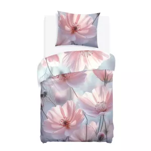 Pościel satyna bawełniana 12417/140x200+1posz.70x80 SATYNLOVE PREMIUM