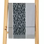 Ścierka kuchenna LISTKI/50x70/popiel - 7