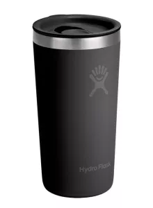HF-Kubek 12 oz z pokrywą PRESS-IN, czarny
