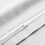 Pościel satyna bawełniana CAPITAL LIGHT GREY/140x200+1posz. 70x80 EXCLUSIVE - 3